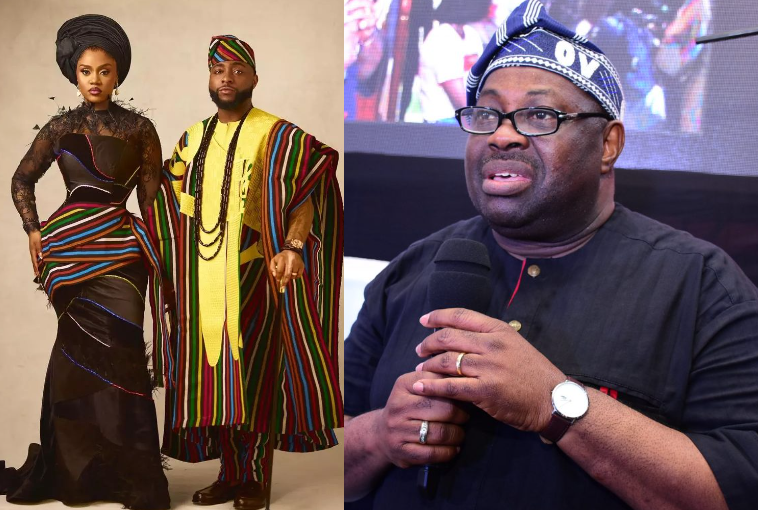 Media mogul, Dele Momodu congratulates Davido on his wedding to Chioma